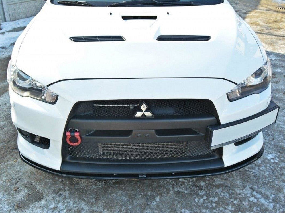 Front Splitter V.2 Mitsubishi Lancer EVO X (2007-2015) - Wayside Performance 