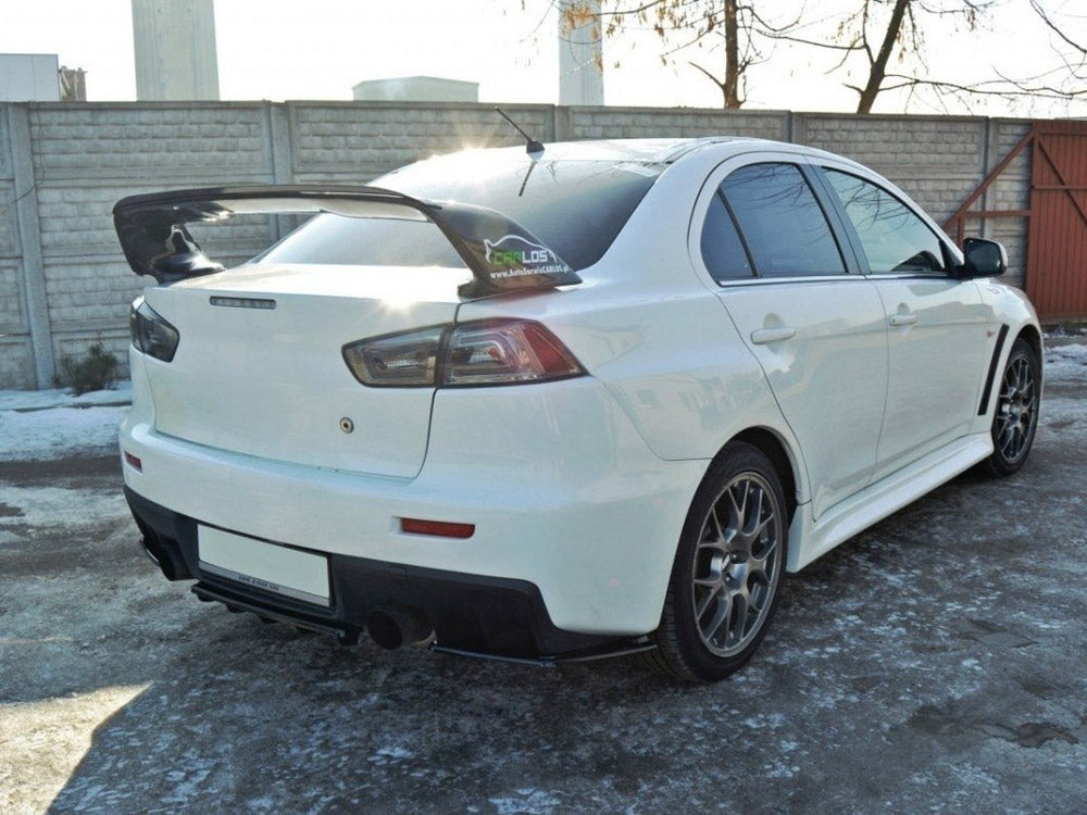 Rear Side Splitters Mitsubishi Lancer EVO X (2007-2015) - Wayside Performance 