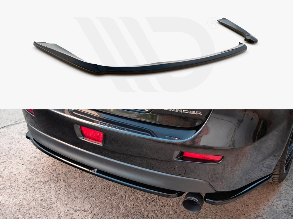 Rear Side Splitters Mitsubishi Lancer Sportback Mk8 (2007-2016) - Wayside Performance 