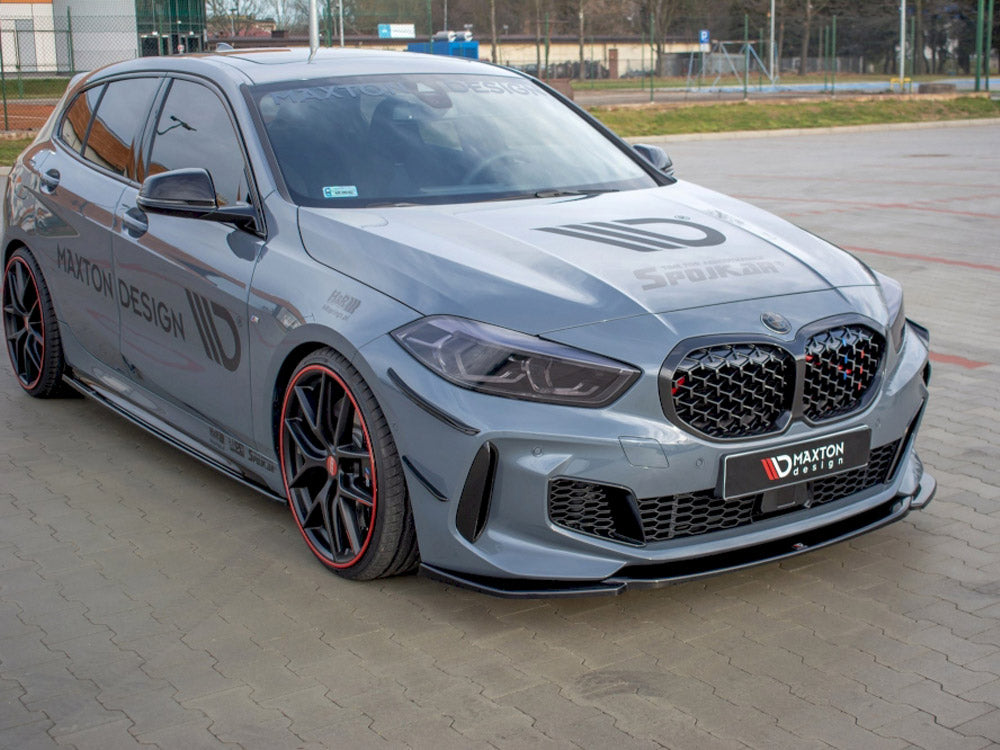Maxton Design Front Splitter V.3 Bmw 1 Series F40 M135i / M-sport (2019-) - Wayside Performance 