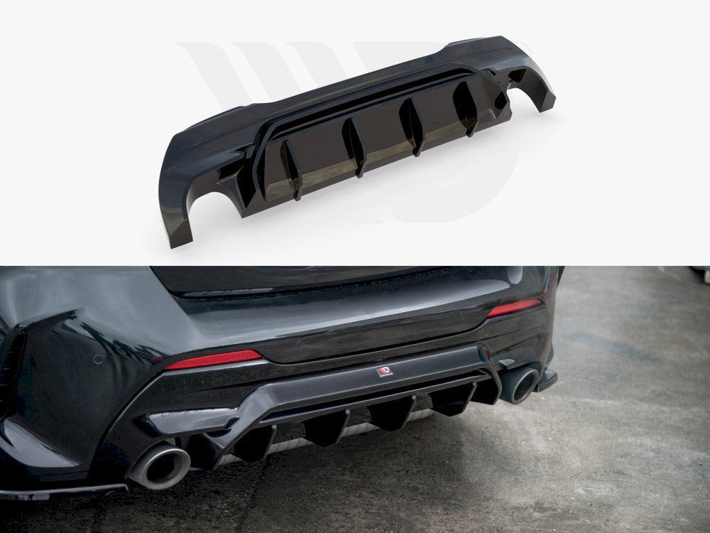 Maxton Design Rear Valance V1 Bmw M135i/ 1 Series M Sport F40 (2019-) - Wayside Performance 