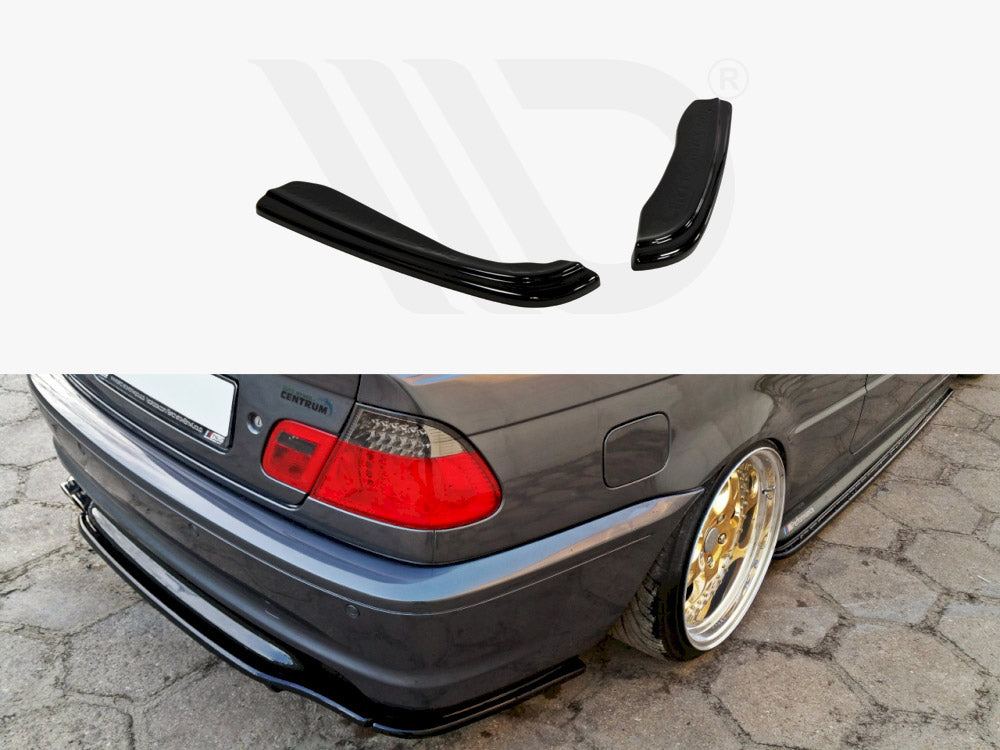 Rear Side Splitters Bmw 3 E46 Mpack Coupe - Wayside Performance 