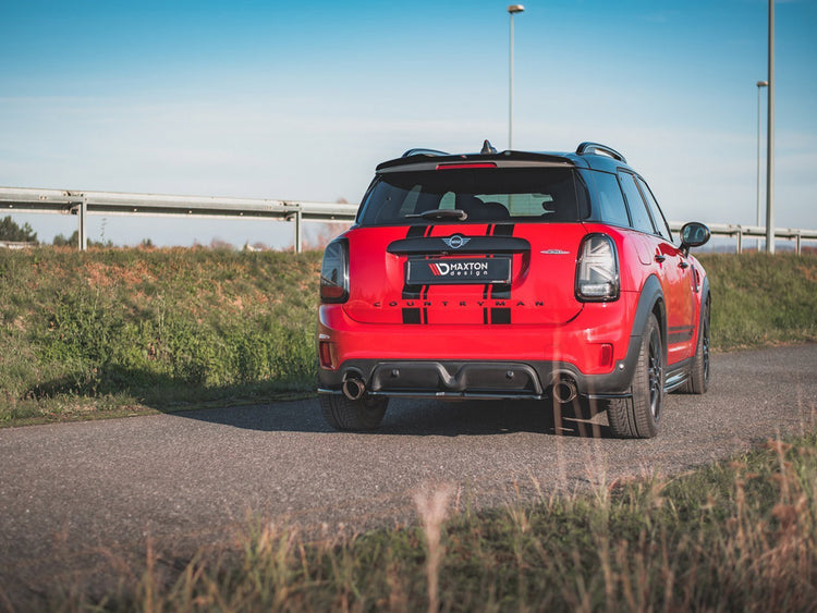 Central Rear Splitter Mini Countryman Mk2 F60 JCW - Wayside Performance 