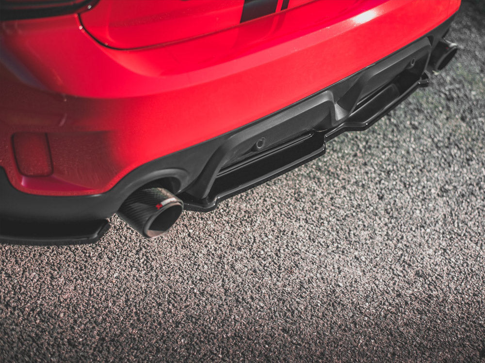 Central Rear Splitter Mini Countryman Mk2 F60 JCW - Wayside Performance 