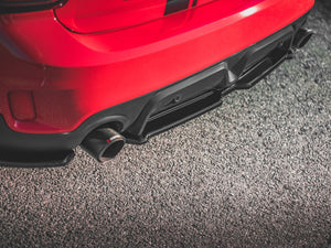 Central Rear Splitter Mini Countryman Mk2 F60 JCW - Wayside Performance 