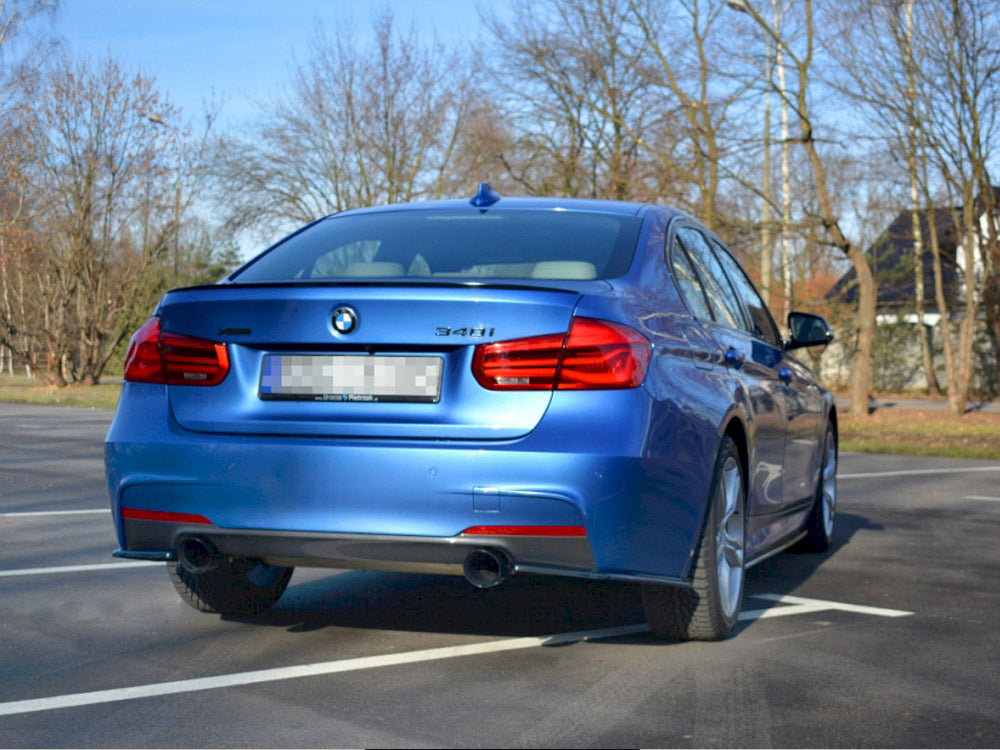 Rear Side Splitters BMW 3-Series F30 Facelift Sedan M-Sport (2015-2018) - Wayside Performance 