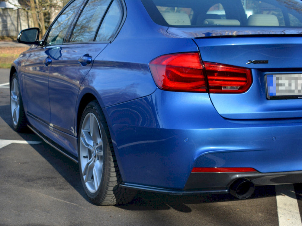 Rear Side Splitters BMW 3-Series F30 Facelift Sedan M-Sport (2015-2018) - Wayside Performance 