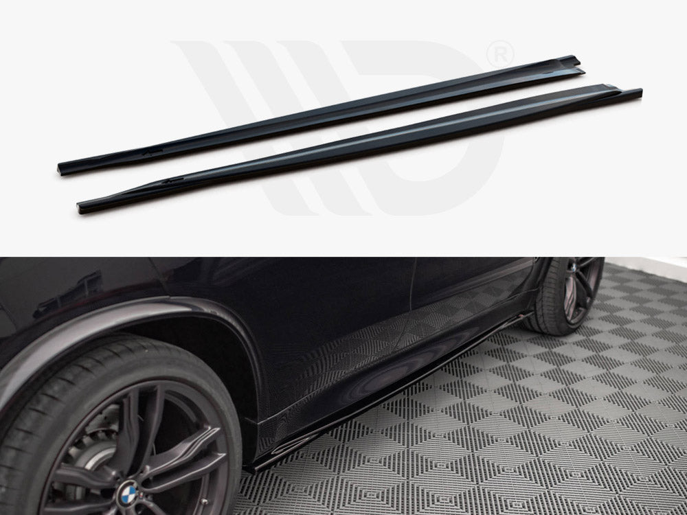 Side Skirts Diffusers V.1 BMW X5 M F85 - Wayside Performance 