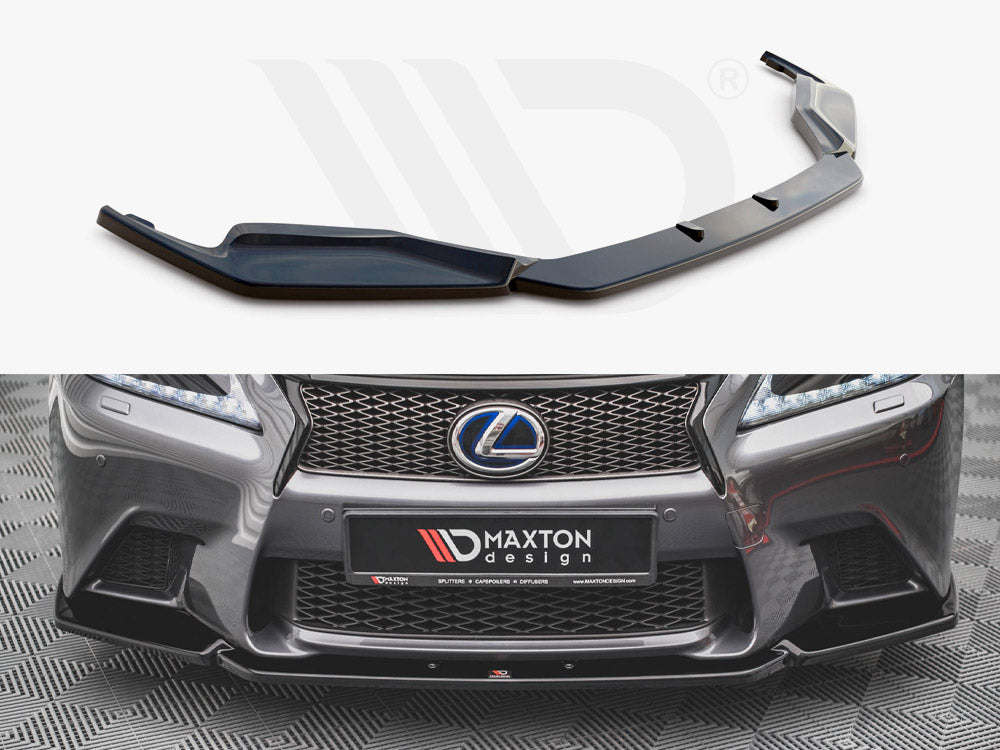 Front Splitter V.1 Lexus GS F Sport MK4 (L10) (2012-2015) - Wayside Performance 