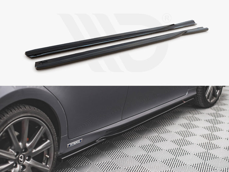 Side Skirts Diffusers Lexus GS F Sport MK4(L10) (2012-2015) - Wayside Performance 