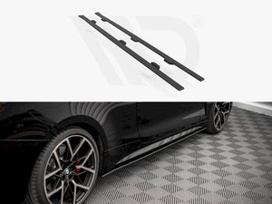 Street PRO Side Skirts Diffusers Bmw 4 M-pack G22 (2020-) - Wayside Performance 