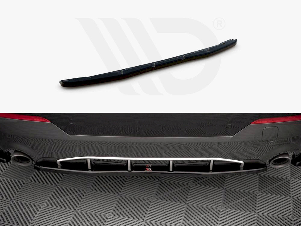 Central Rear Splitter BMW 4 M-Pack G22 (2020-) - Wayside Performance 