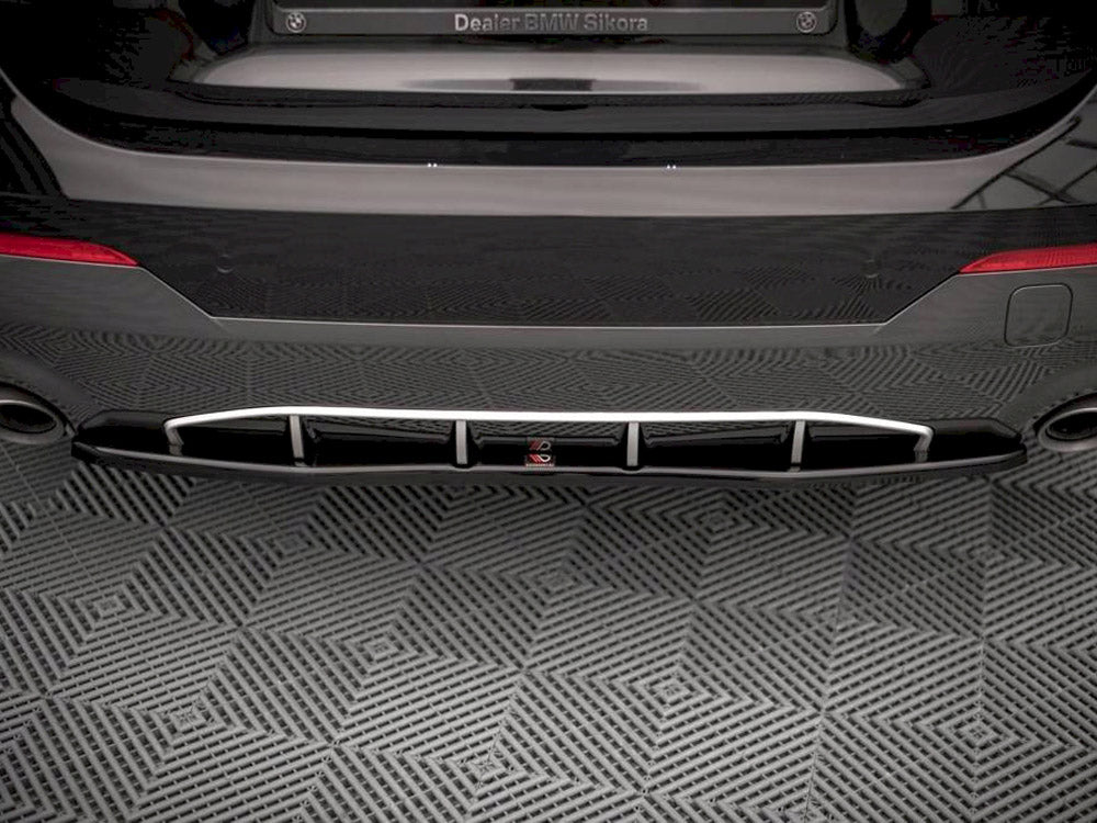 Central Rear Splitter BMW 4 M-Pack G22 (2020-) - Wayside Performance 