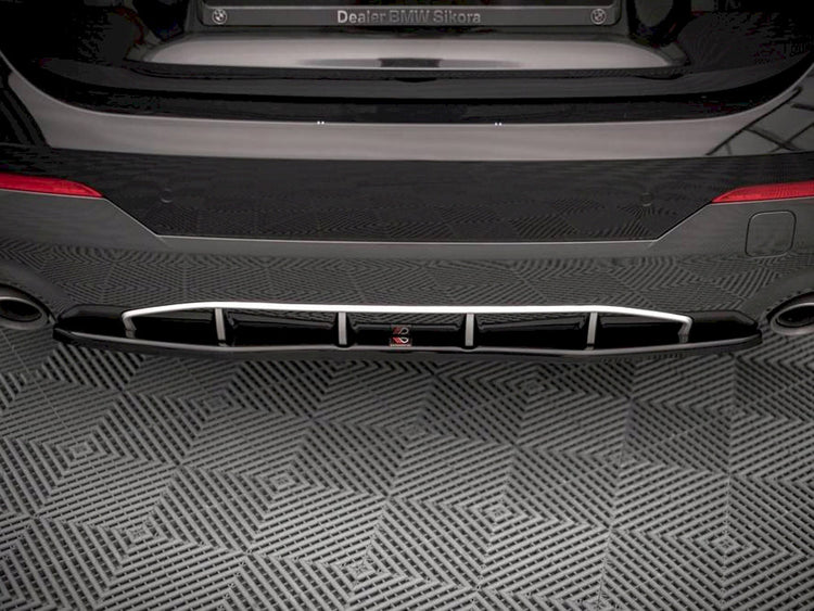 Central Rear Splitter BMW 4 M-Pack G22 (2020-) - Wayside Performance 