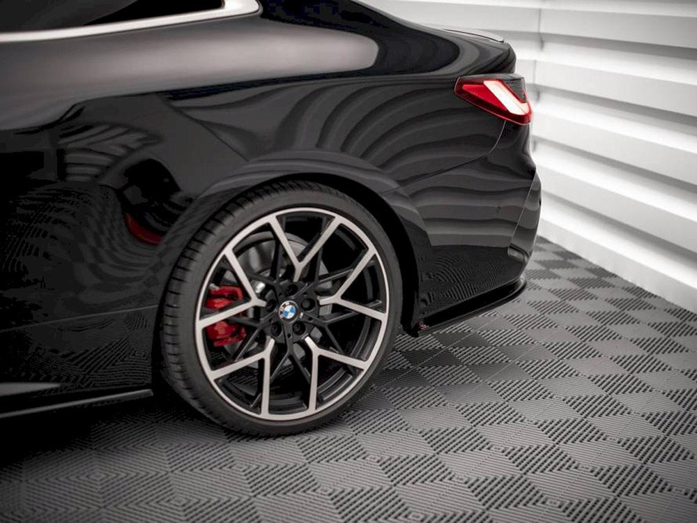 Rear Side Splitters V.1 BMW 4 M-Pack G22 (2020-) - Wayside Performance 