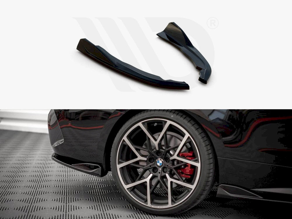 Rear Side Splitters V.2 BMW 4 M-Pack G22 (2020-) - Wayside Performance 