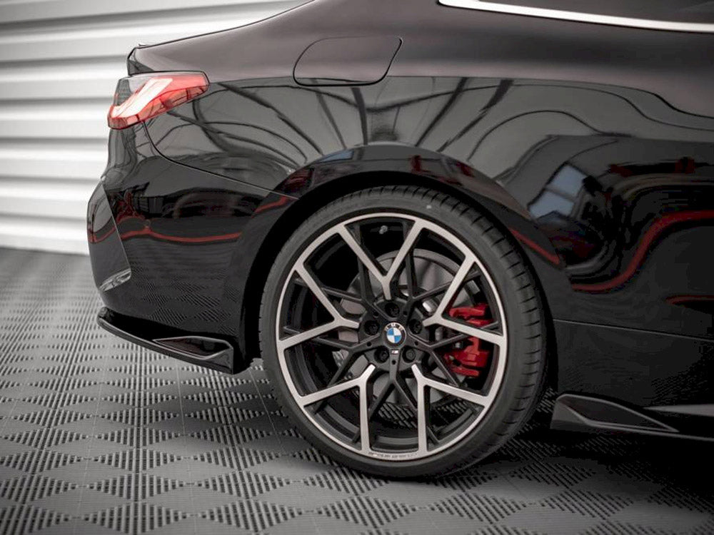 Rear Side Splitters V.2 BMW 4 M-Pack G22 (2020-) - Wayside Performance 