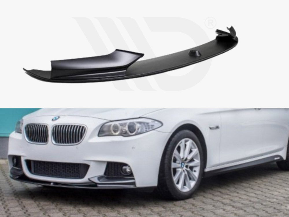 Frontspoiler Sport-performance Black MATT Bmw 5 Series F10 F11 With M-package (2009-2017) - Wayside Performance 