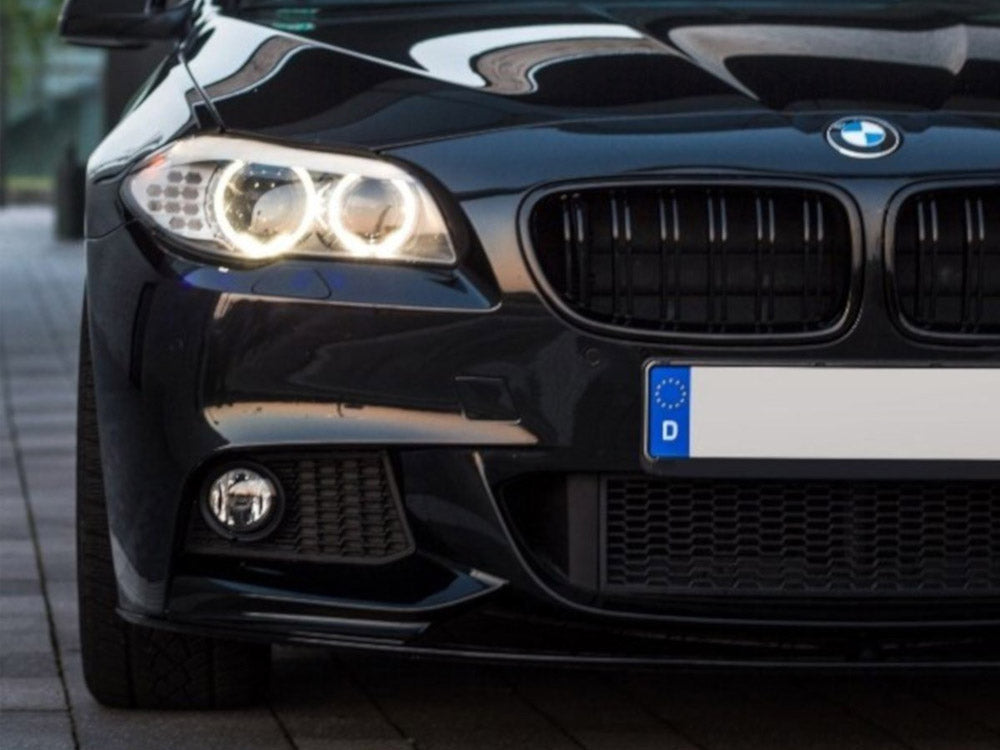 Frontspoiler Sport-performance Black MATT Bmw 5 Series F10 F11 With M-package (2009-2017) - Wayside Performance 