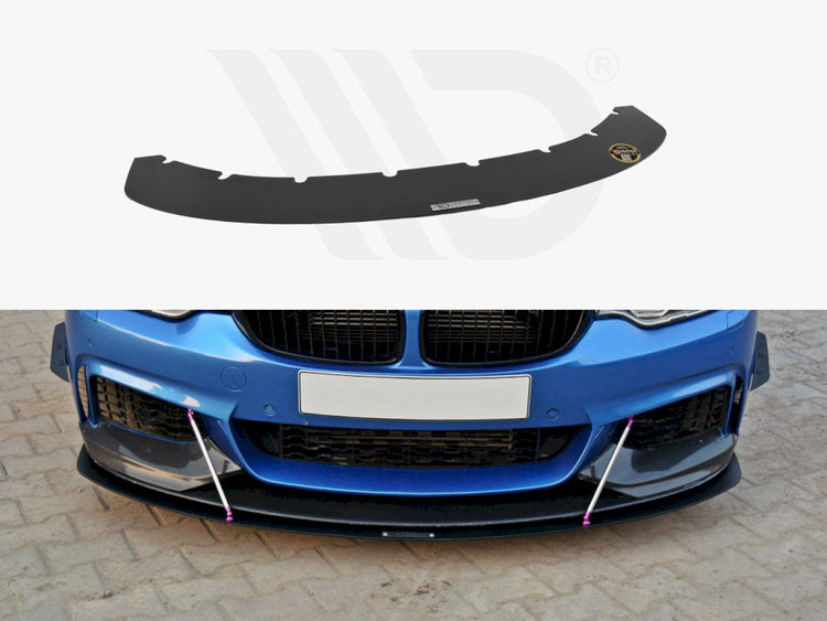 Front Racing Splitter V.3 Bmw 4 F32 M-sport & M-performance (2013-2016) - Wayside Performance 