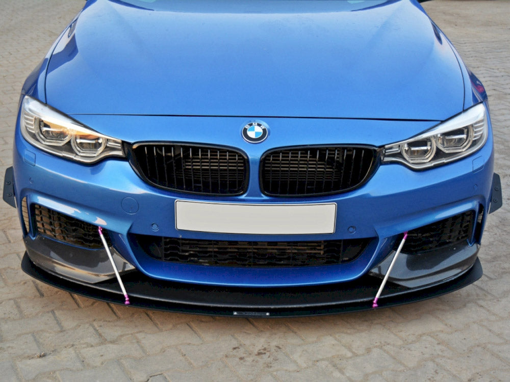 Front Racing Splitter V.3 Bmw 4 F32 M-sport & M-performance (2013-2016) - Wayside Performance 