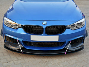 Front Racing Splitter V.3 Bmw 4 F32 M-sport & M-performance (2013-2016) - Wayside Performance 
