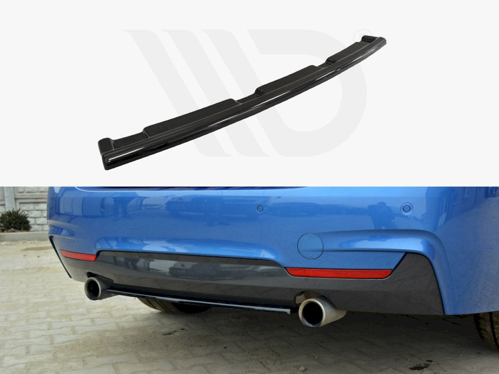 Central Rear Splitter BMW 4 F32 M-Sport - Wayside Performance 