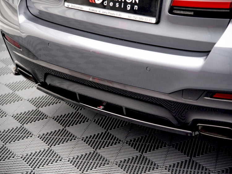 Central Rear Splitter BMW 5 G30 Facelift M-Pack (2020-) - Wayside Performance 