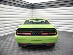 Central Rear Splitter Dodge Challenger SRT Hellcat Widebody Mk3 - Wayside Performance 