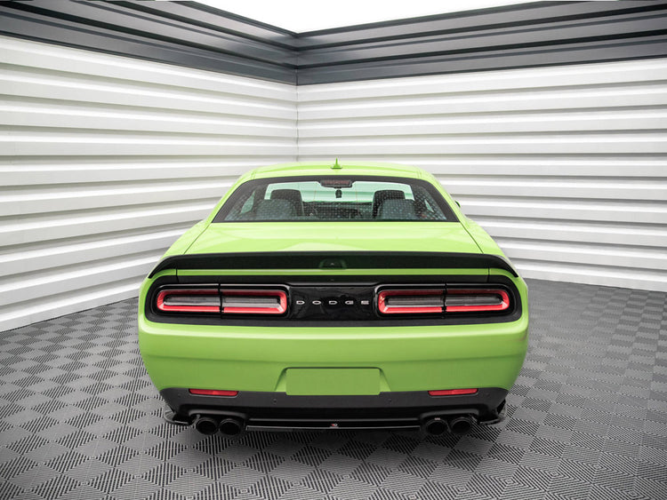 Central Rear Splitter Dodge Challenger SRT Hellcat Widebody Mk3 - Wayside Performance 