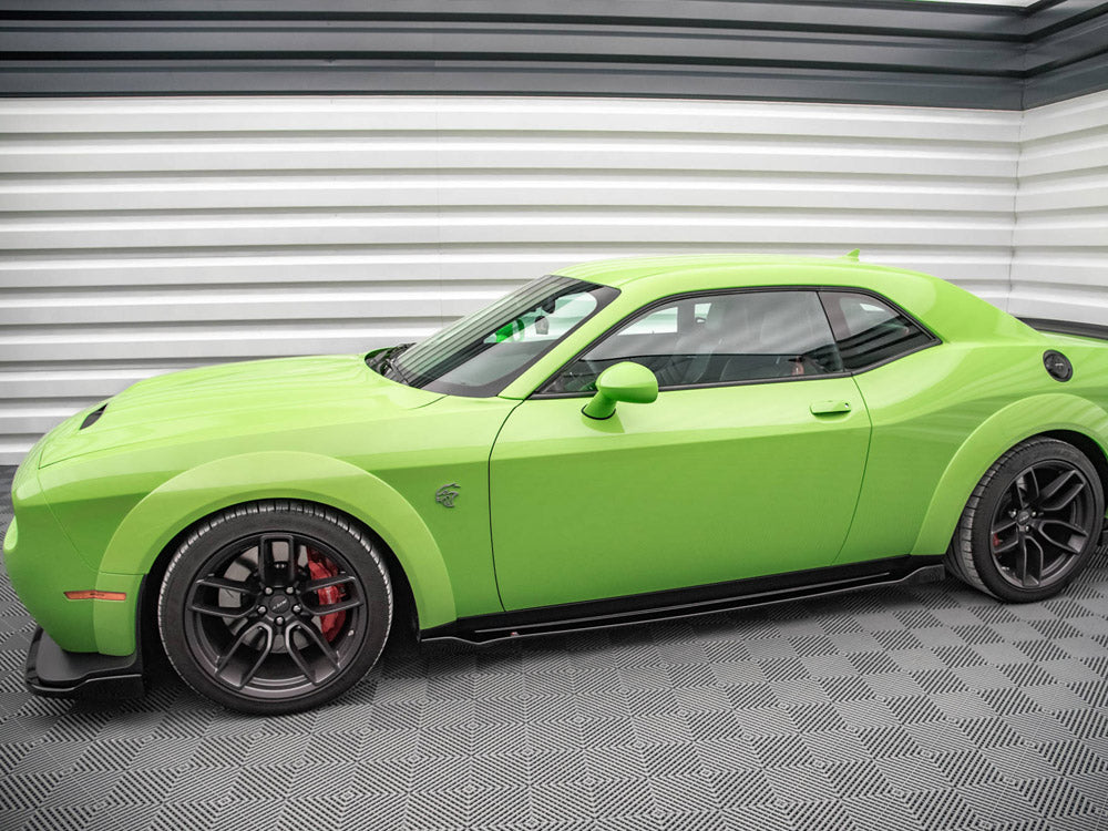 Side Skirts Diffusers Dodge Challenger SRT Hellcat Widebody Mk3 - Wayside Performance 