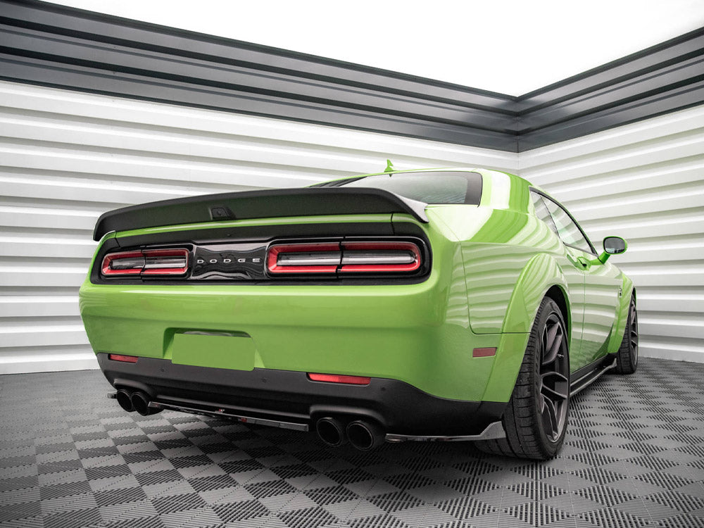 Rear Side Splitters Dodge Challenger SRT Hellcat Widebody Mk3 - Wayside Performance 
