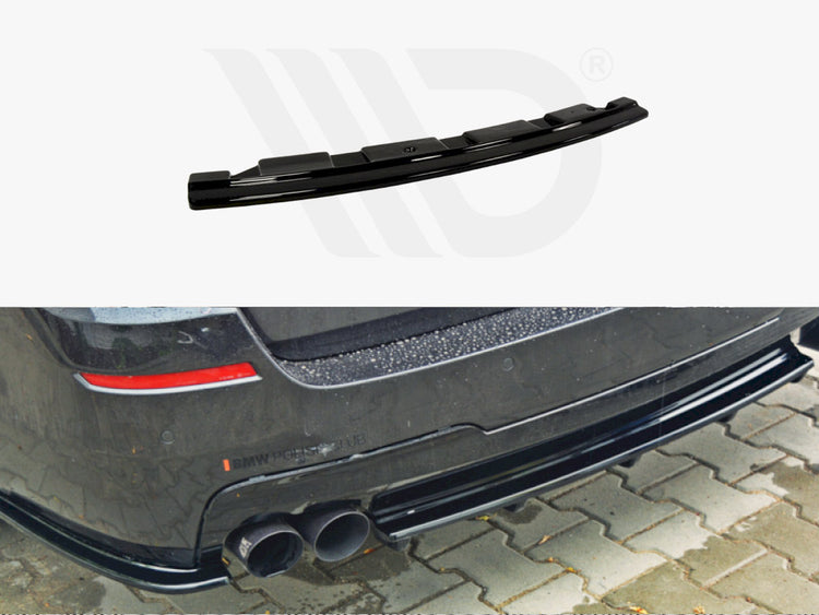 Central Rear Splitter V.2 BMW 5 F11 M-Pack - Wayside Performance 