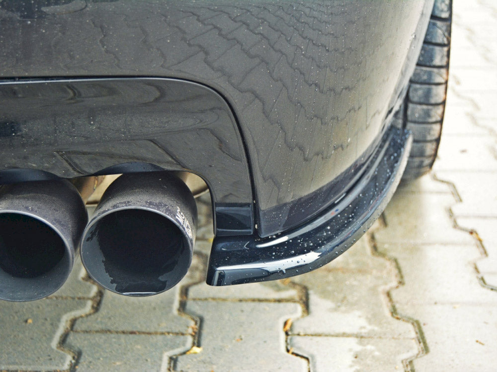 Rear Side Splitters Bmw 5 F11 M-pack (Fits TWO Double Exhaust Ends) - Wayside Performance 