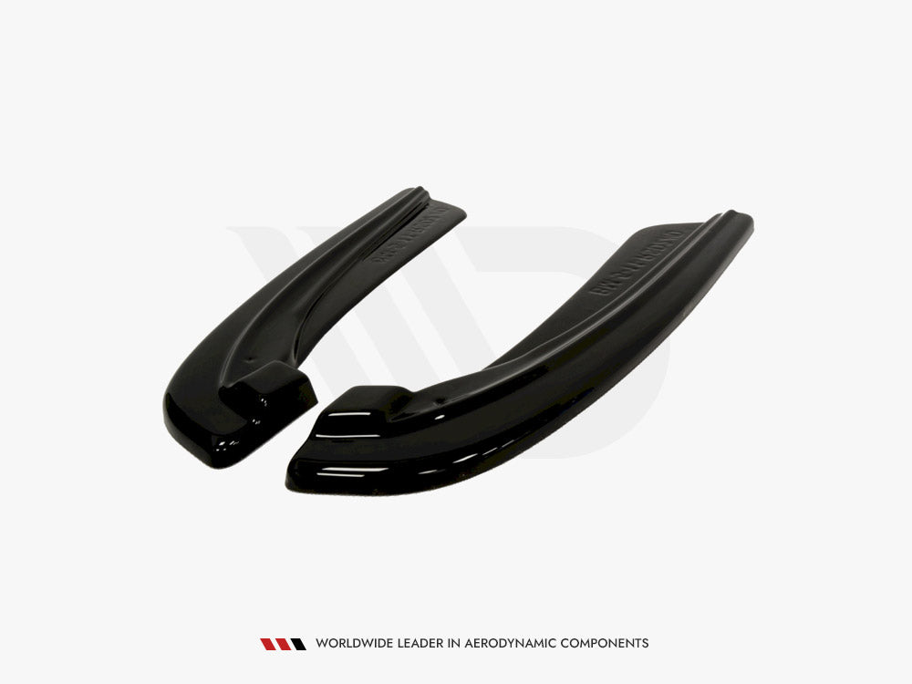 Rear Side Splitters Bmw 5 F11 M-pack (Fits TWO Double Exhaust Ends) - Wayside Performance 