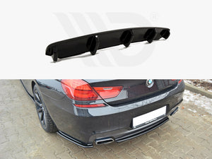 Central Rear Splitter (Vertical Bars) BMW 6 Gran Coupe M-Sport - Wayside Performance 