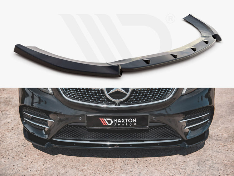 Front Splitter V3 Mercedes-benz V-class Amg-line W447 Facelift (2019-) - Wayside Performance 