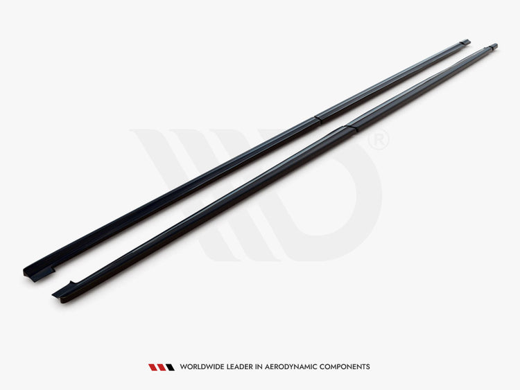 Side Skirts Diffusers Mercedes V-Class Long AMG Line W447 Facelift - Wayside Performance 