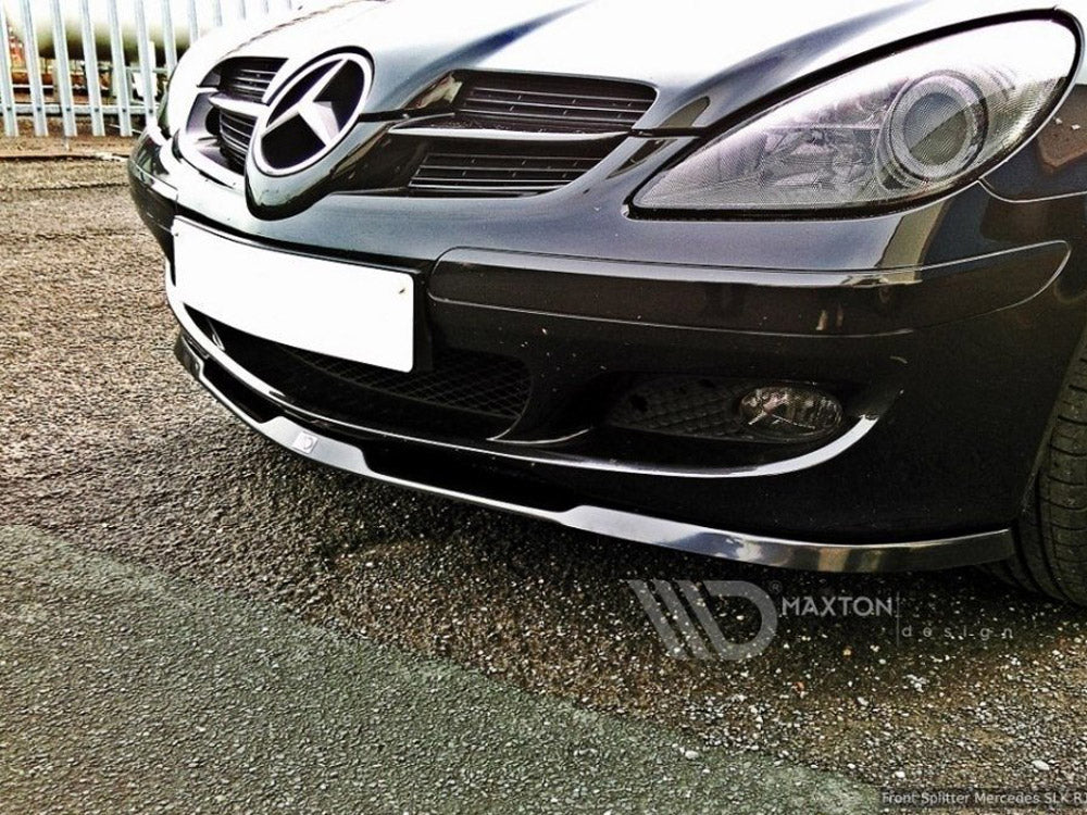 Front Splitter Mercedes SLK R171 Standard Bumper - Wayside Performance 