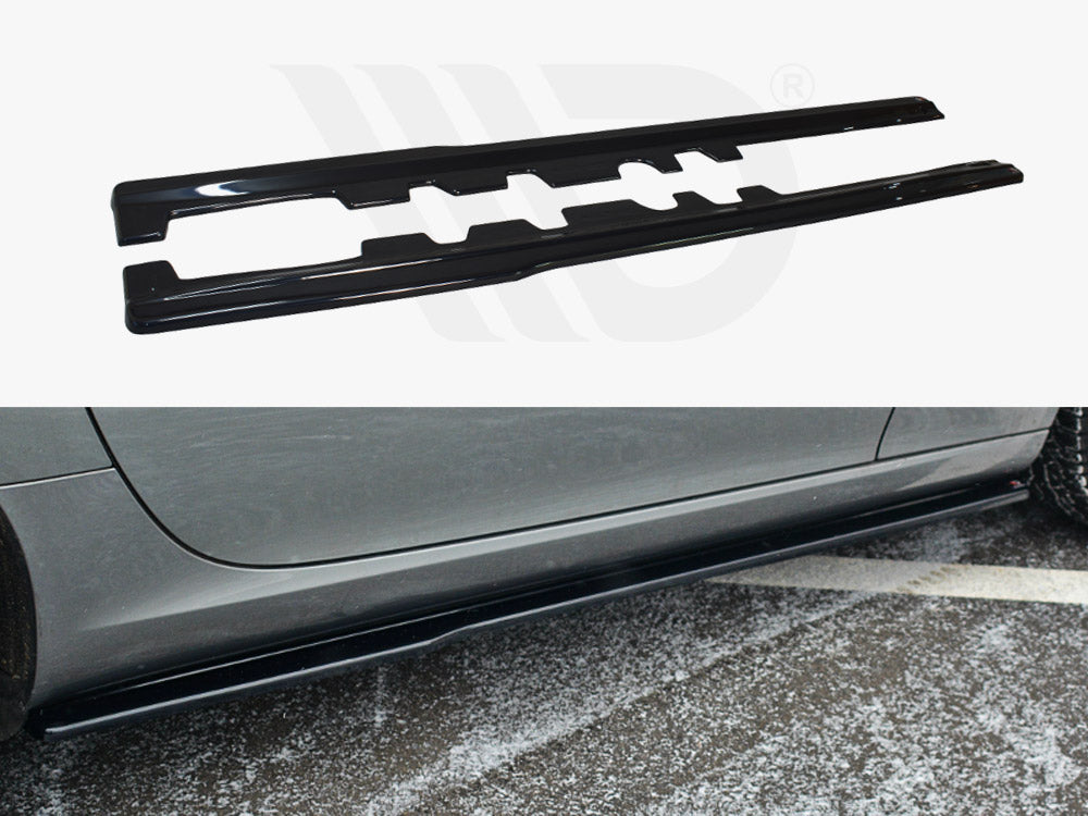 Side Skirts Splitters Mercedes-benz SLK R172 Standard (2011-2015) - Wayside Performance 