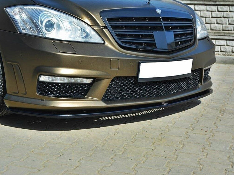 Front Splitter Mercedes S-class W221 AMG - Wayside Performance 