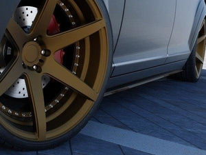 Side Skirts Diffusers Mercedes S-class W221 Long - Wayside Performance 