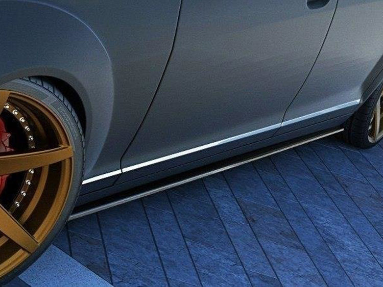Side Skirts Diffusers Mercedes S-class W221 Long - Wayside Performance 