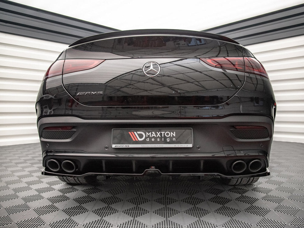 Central Rear Splitter (Vertical Bars) Mercedes AMG GLE Coupe C167 - Wayside Performance 