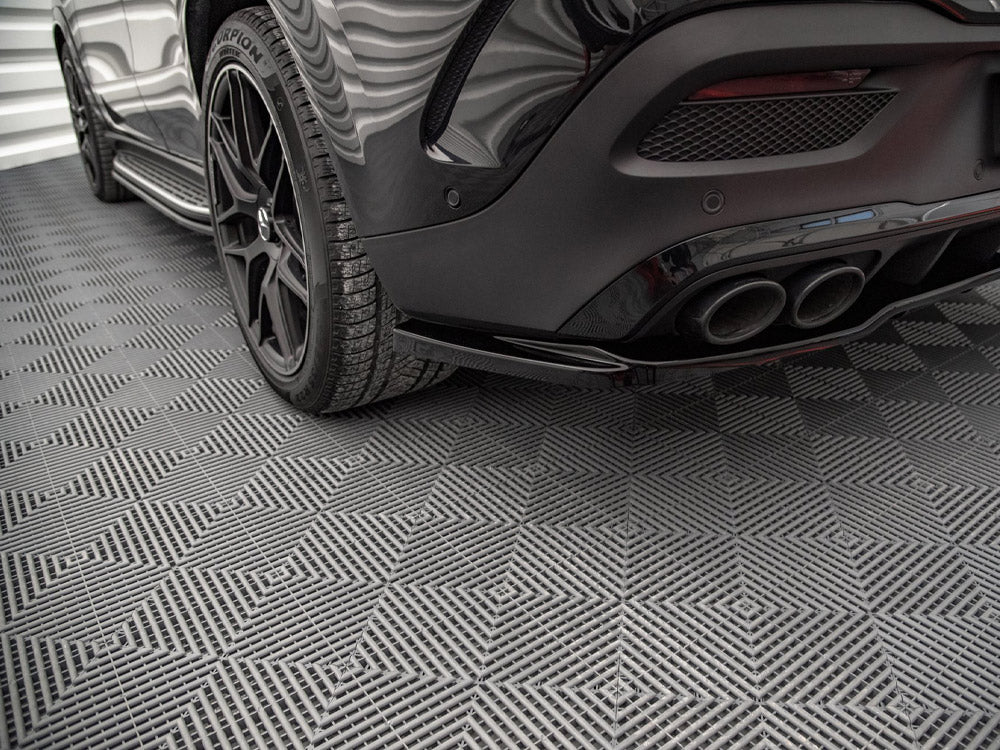 Central Rear Splitter (Vertical Bars) Mercedes AMG GLE Coupe C167 - Wayside Performance 