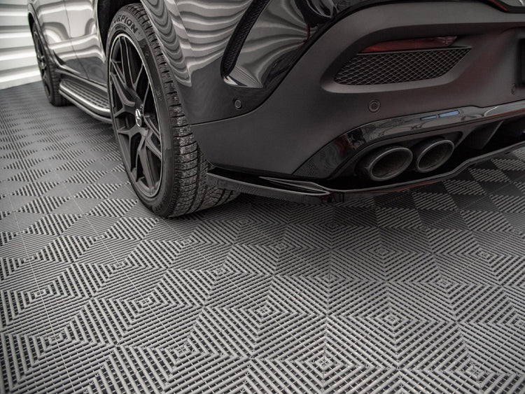Central Rear Splitter (Vertical Bars) Mercedes AMG GLE Coupe C167 - Wayside Performance 