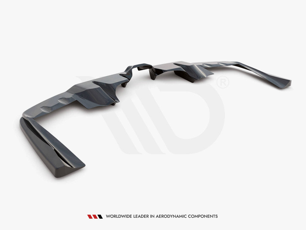 Central Rear Splitter (Vertical Bars) Mercedes AMG GLE Coupe C167 - Wayside Performance 