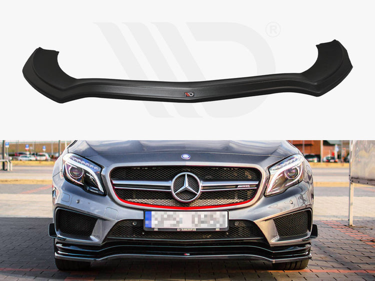 Front Splitter Mercedes-benz GLA 45 AMG SUV (X156) Pre-facelift (2014-2017) - Wayside Performance 
