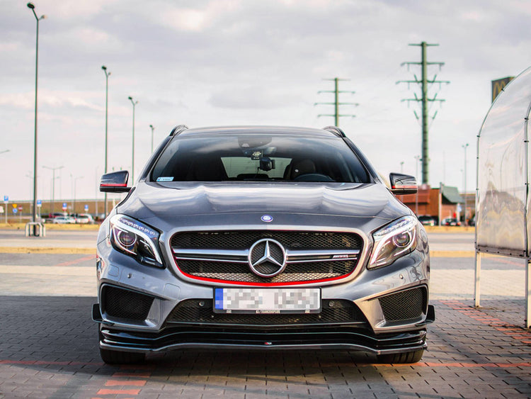 Front Splitter Mercedes-benz GLA 45 AMG SUV (X156) Pre-facelift (2014-2017) - Wayside Performance 