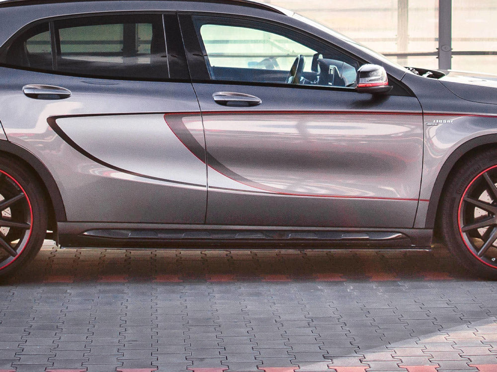 Side Skirts Splitters Mercedes-benz GLA 45 AMG SUV (X156) Pre-facelift (2014-2017) - Wayside Performance 